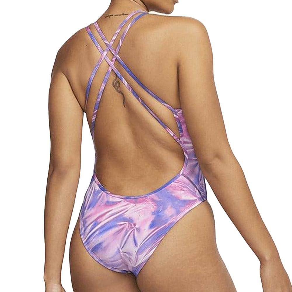 Nike Maillot de bain 1 pièce Violet Femme Nike Spiderback
