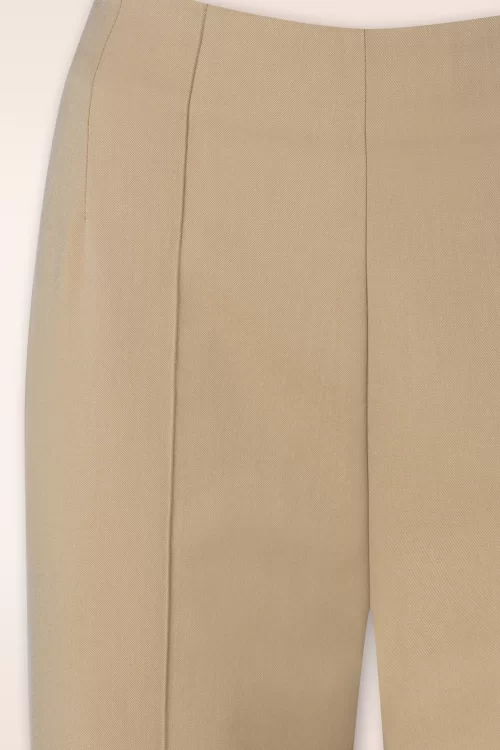 Glamour Bunny Business Babe Diadora pantalon in beige