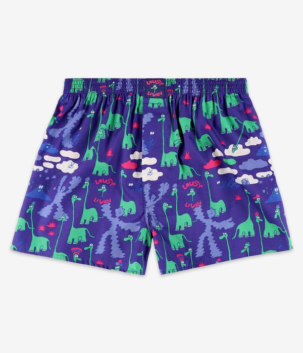 Lousy Livin Dinos Boxershorts (violett)