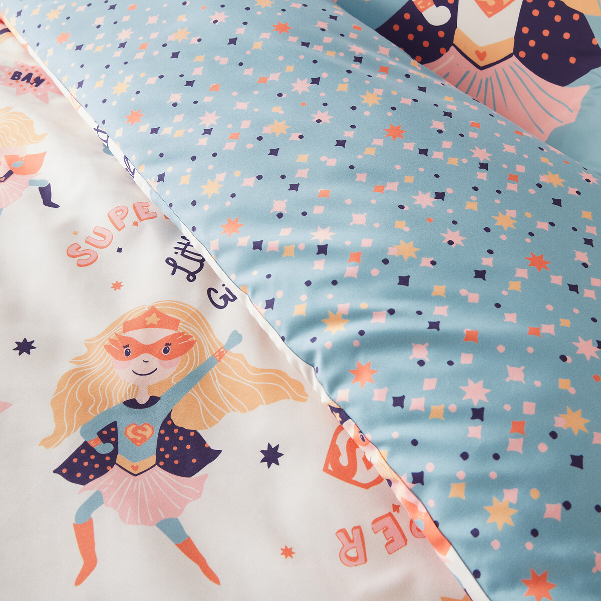 SO'HOME<br>Conjunto de cama em microfibra reciclada, fronha quadrada