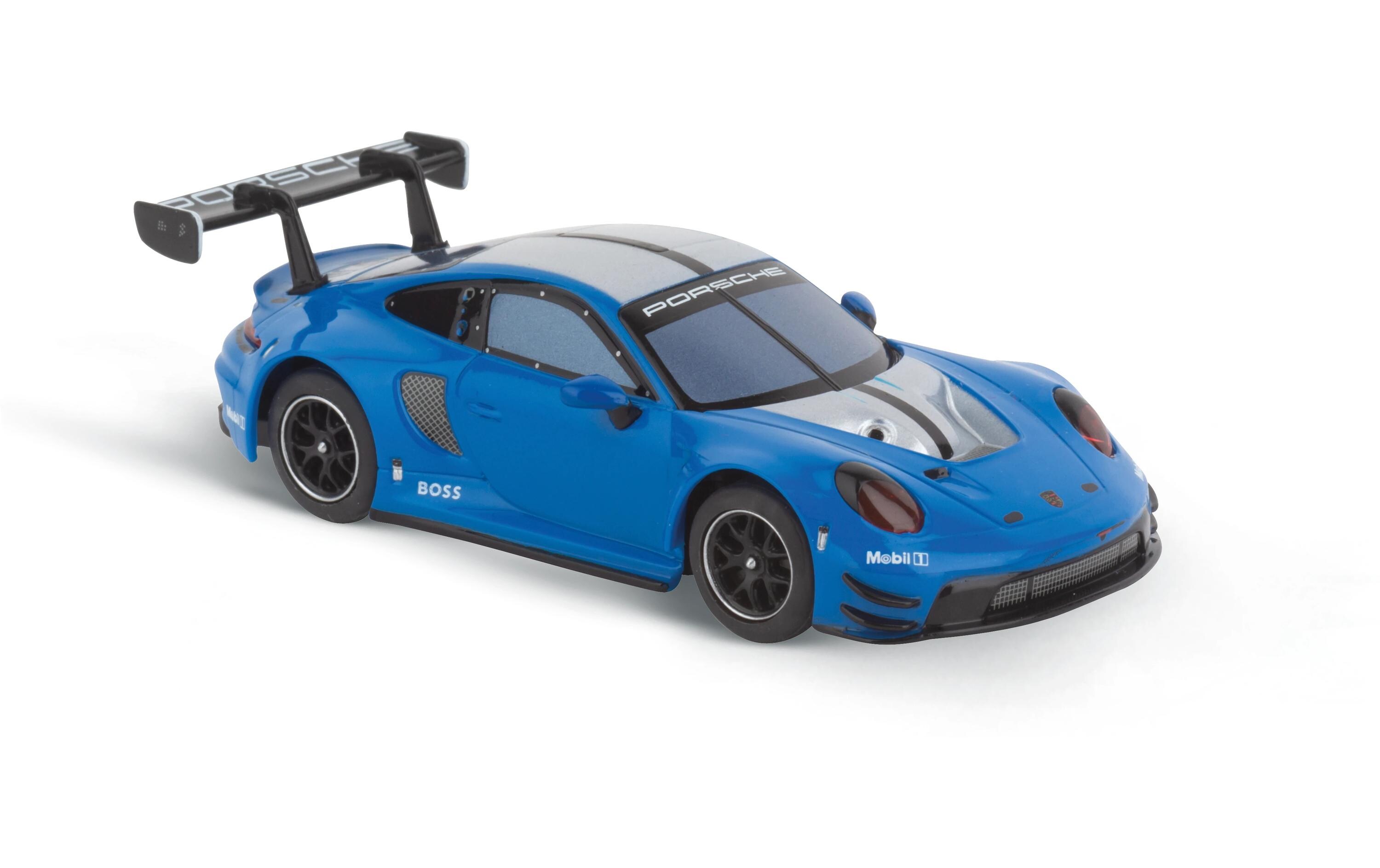 Rennbahnauto Porsche 911 GT3 R Blue ThunderDetailgetreuer Porsche für Kinder