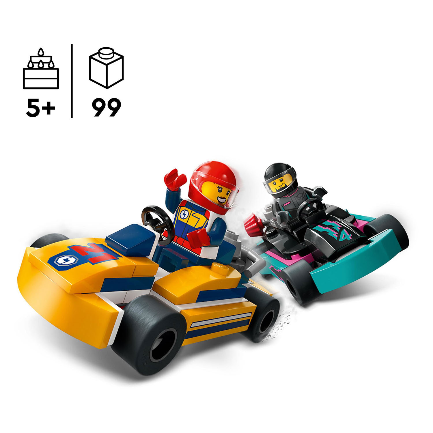 LEGO City 60400 Karts en Racers