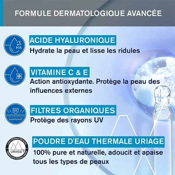Creme Hidratante Compacto com Cor Uriage Thermal Water FPS 30 10g