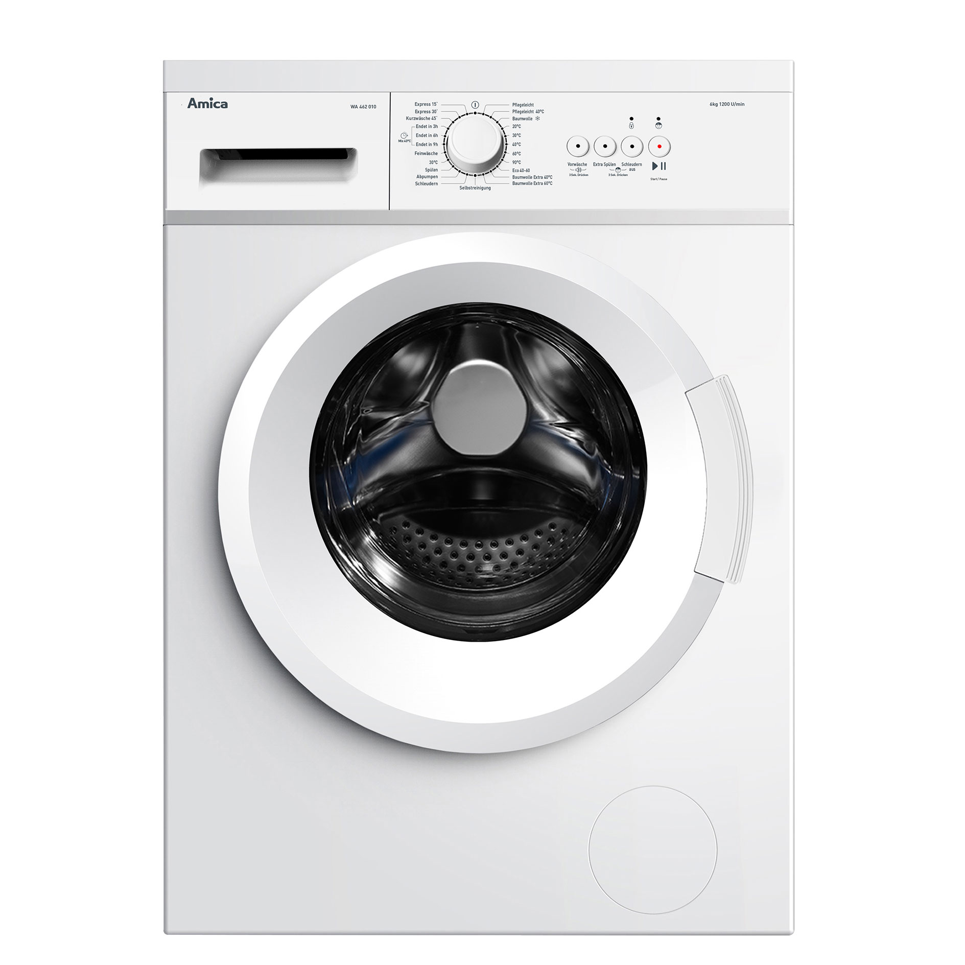 AMICA Waschmaschine WA 462 010 - weiß - 6 kg - D
