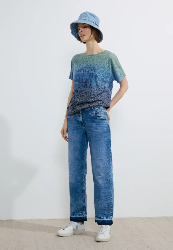 Burnout T-Shirt - universal blue