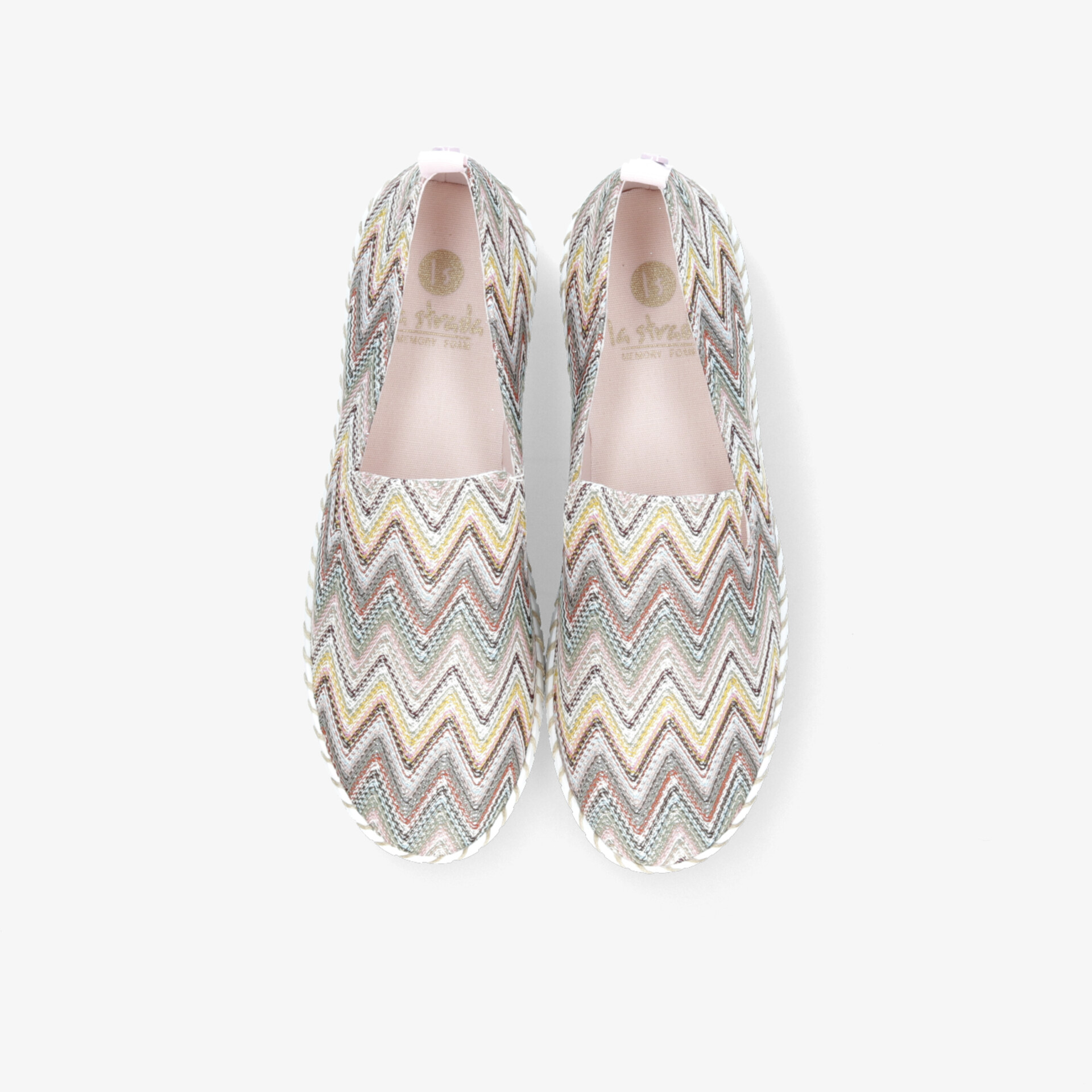 la strada Damen Slipper mehrfarbig
