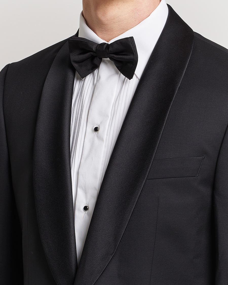 Silk Pre Tie Black