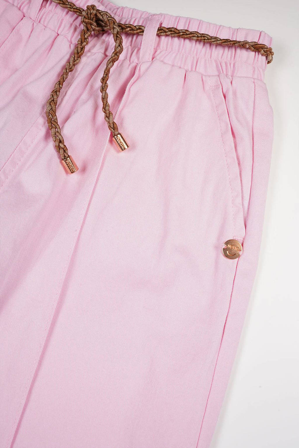 NONO loose fit broek Sayla zoetroze