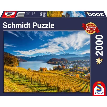 Schmidt Spiele Puzzle - Weinberge, 2000 Teile