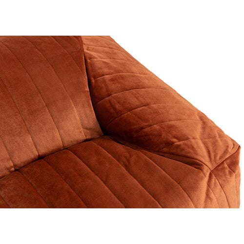 Nobodinoz zitzak chelsea velvet - wild brown