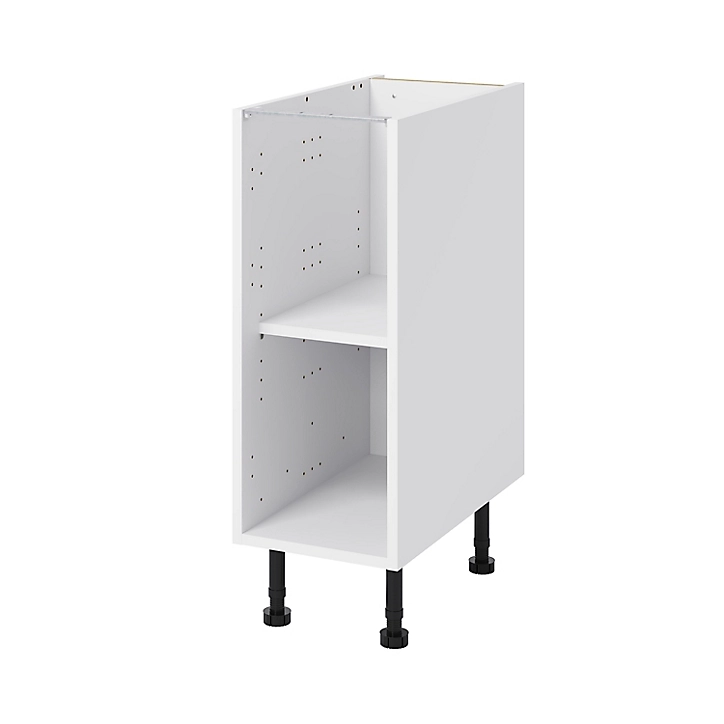 Caisson bas de cuisine GoodHome Caraway Blanc H. 72 cm x l. 30 cm