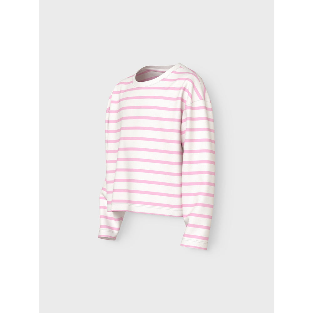 Køb Name It Cloud Dancer Sweet Dreams Stripe Nkfvita Ls Kort Rlx Top