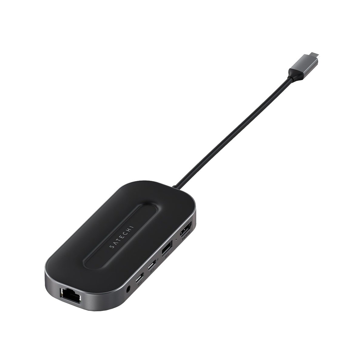 Satechi USB4 Multiport USB hub (grå)