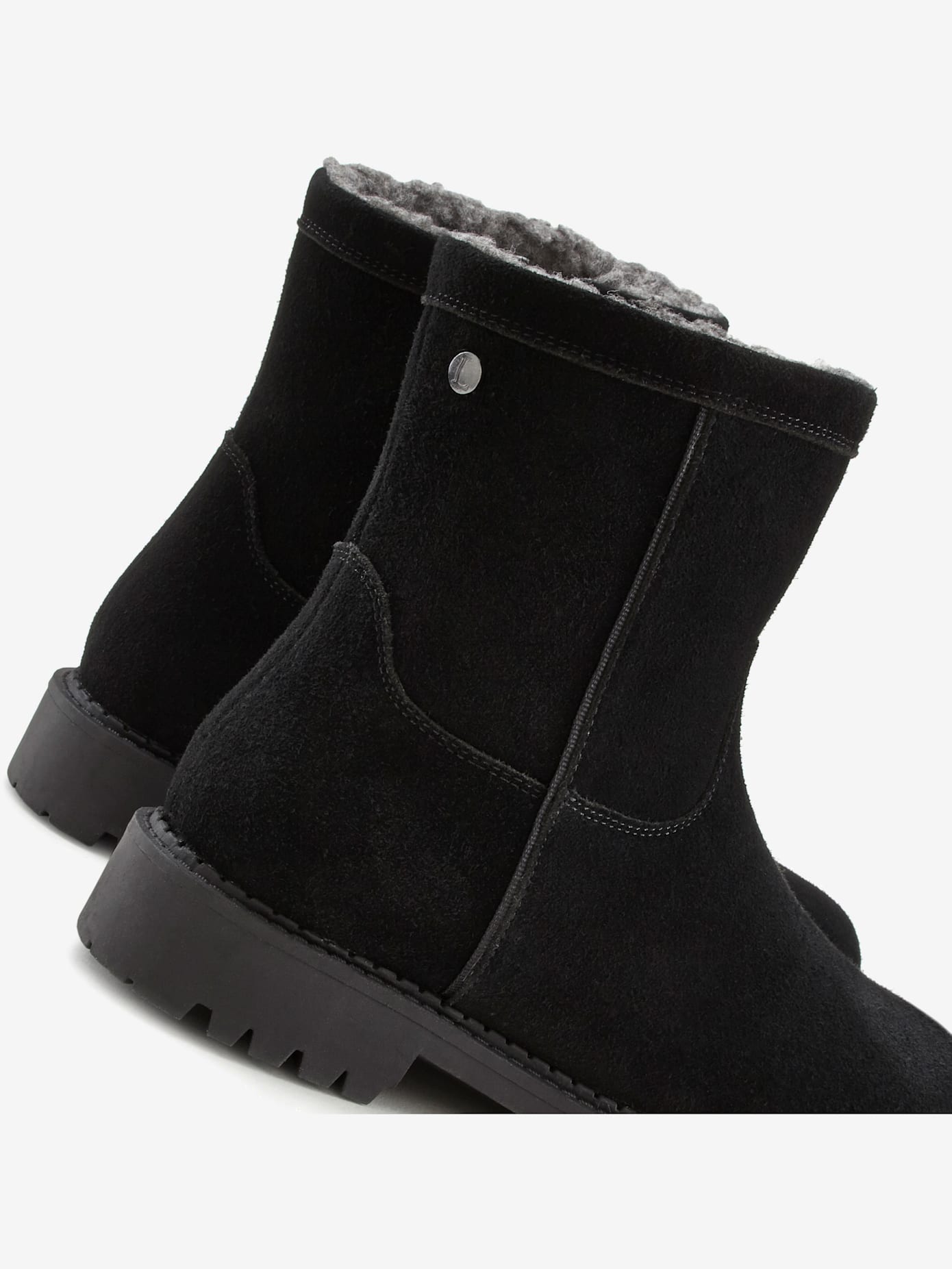 Botte d'hiver bottines d'hiver particulièrement chaudes avec doublure chaude moelleuse