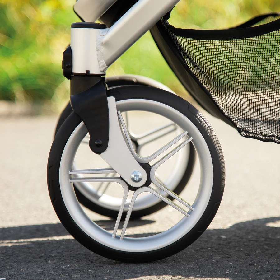 GESSLEIN Kombikinderwagen FX4 Life mit Handbremse, cloud  Sterne