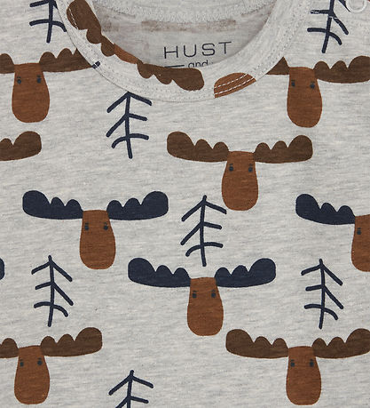 Hust and Claire Body L/æ - Billy - Soft Grey Melange