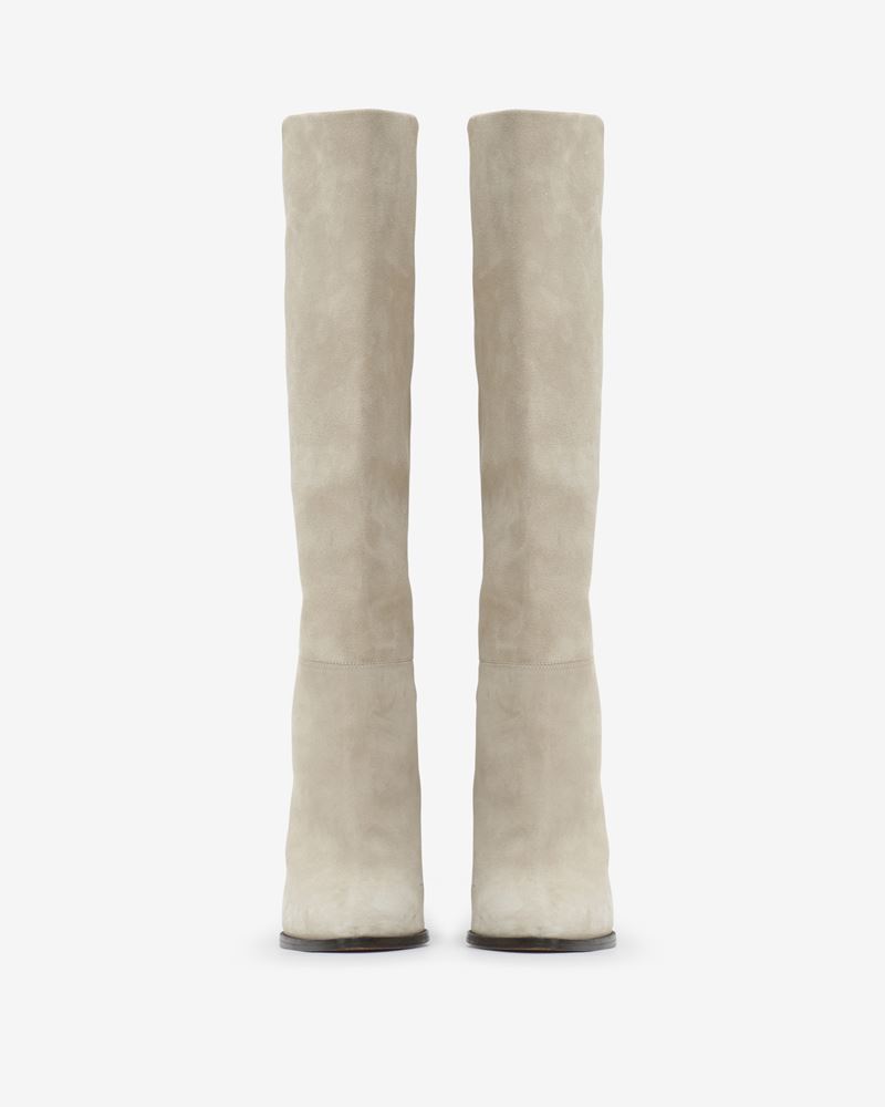 BOTTES EN CUIR VELOURS RIRIO