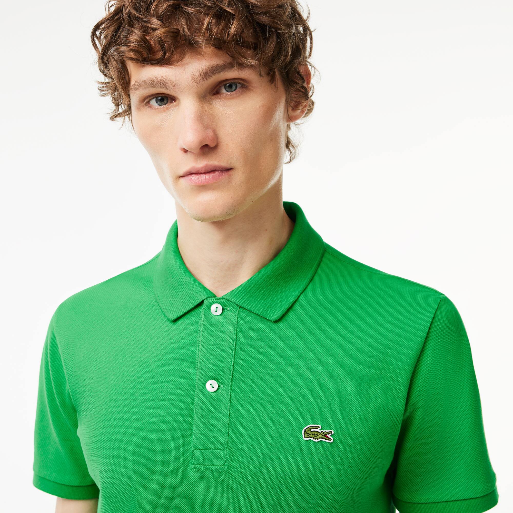 Polo Original L.12.12 slim fit coton petit piqué Manches Courtes - Vert - Lacoste - Homme