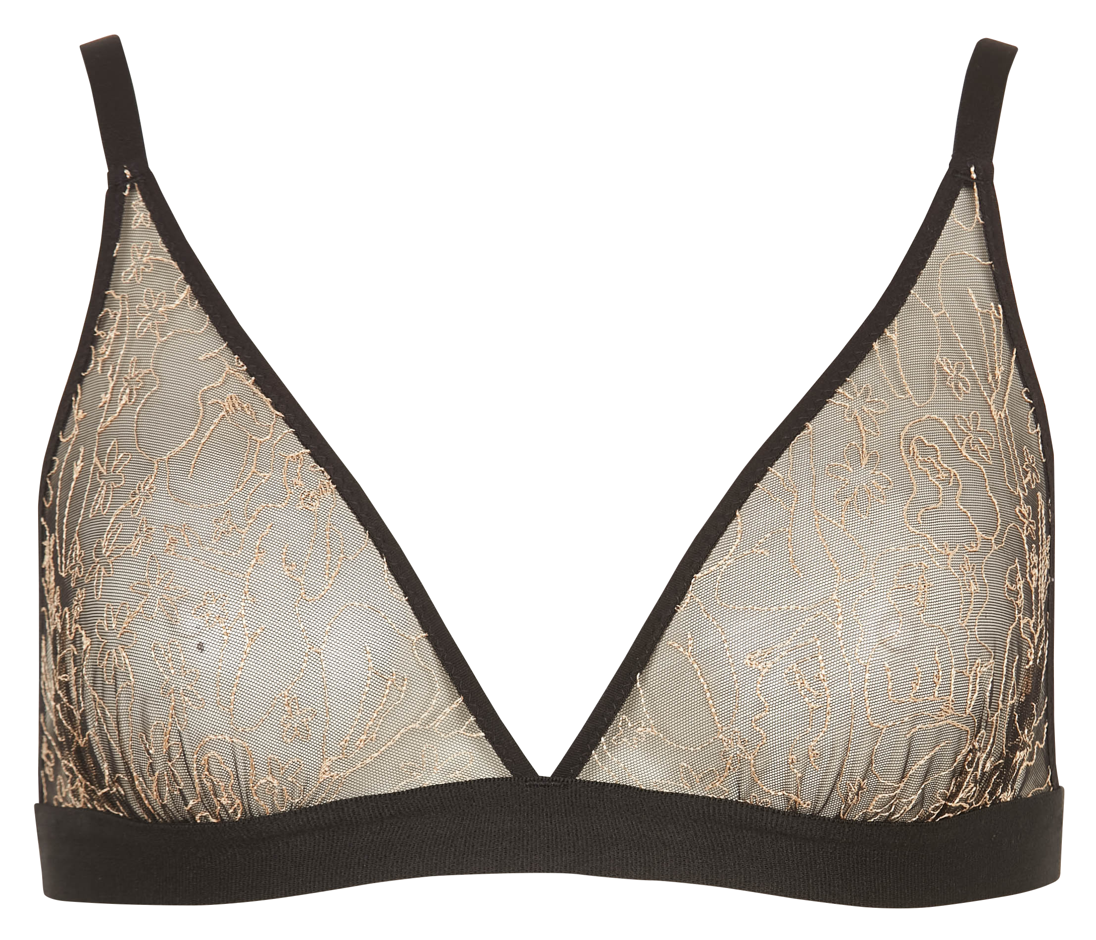SAY MY NAME - Soutien-gorge en dentelle | Noir