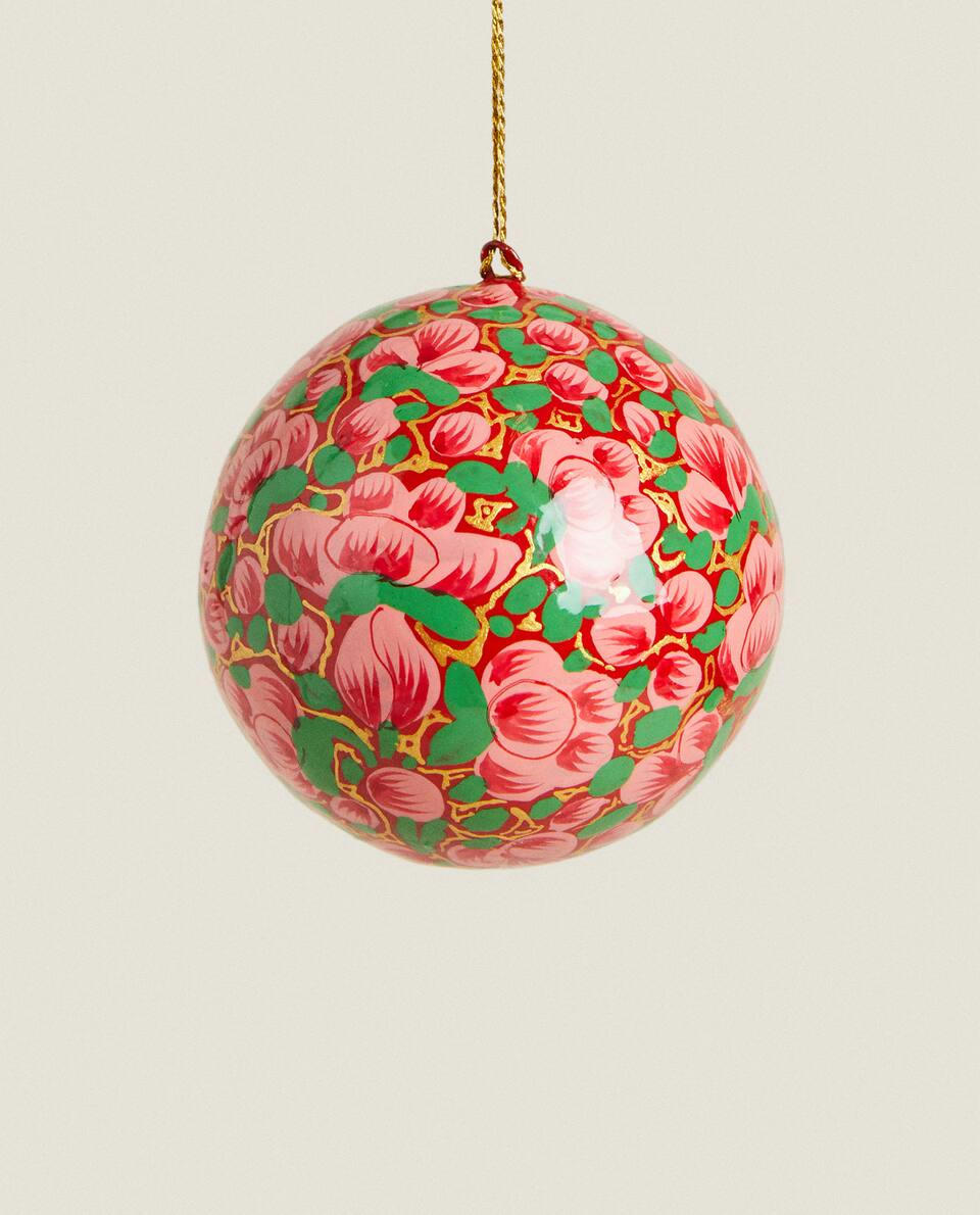 Enfeite de Natal de Papel Pintado