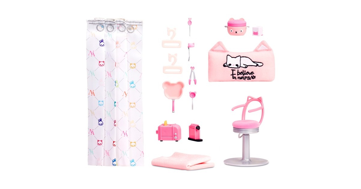 MGA EntertainmentNa! Na! Na! Surprise Kittencamper poppen accessoires