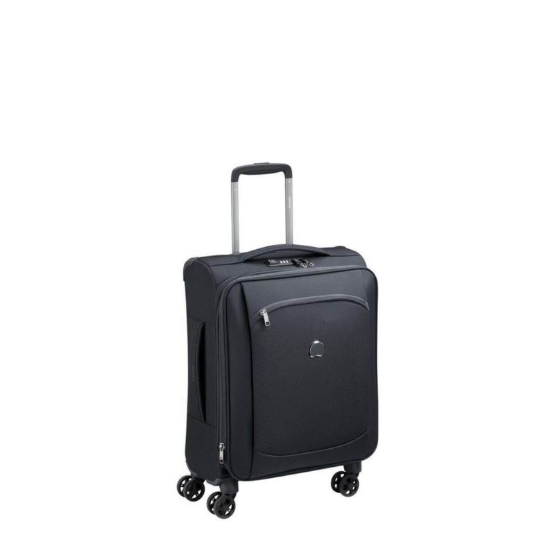 Valise cabine souple Montmartre Air 2.0 Extensible en rPET 55 cm Noir