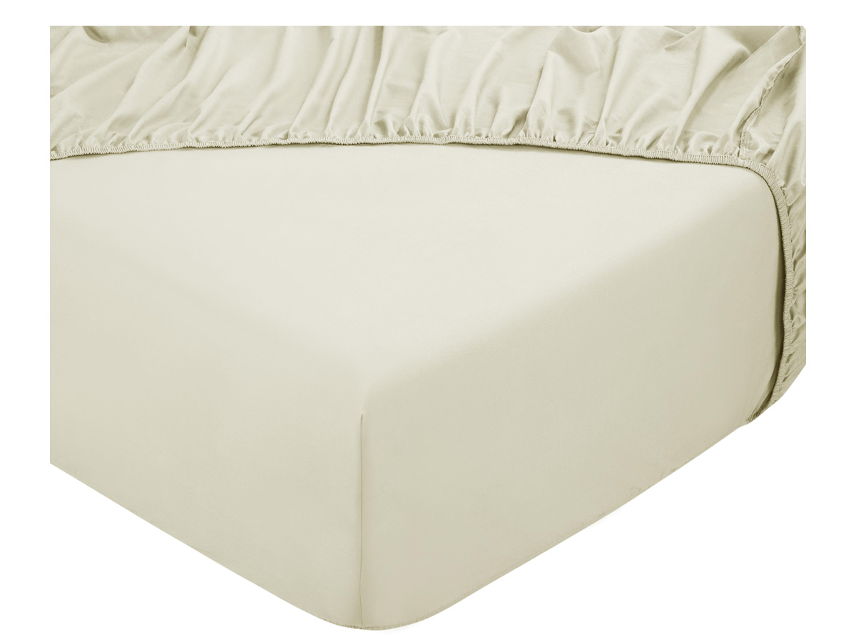 DoubleDry Home 140 x 200 cm hoeslaken - crème