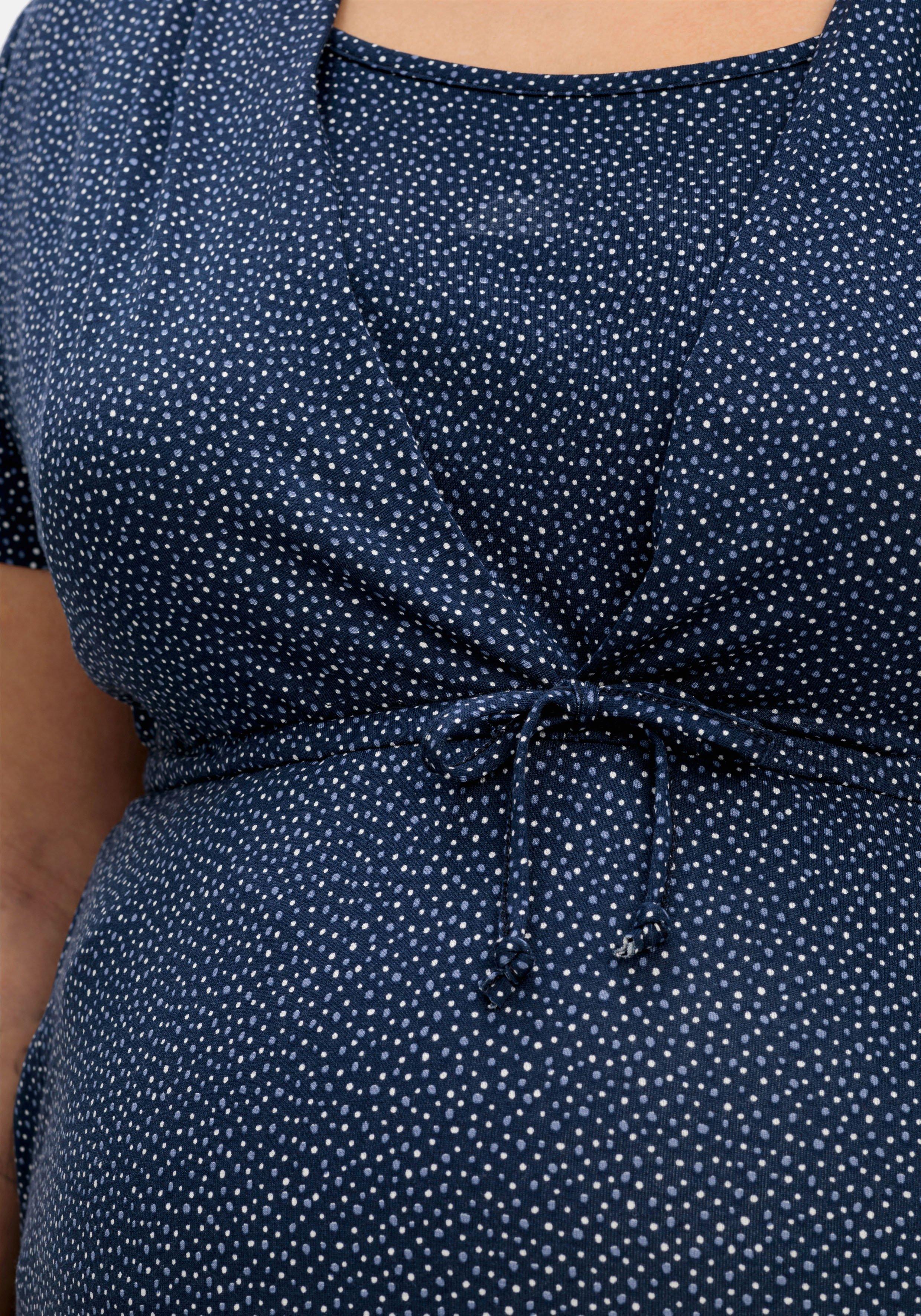 Stillkleid aus Jersey, mit Unterbrust-Tunnelzug