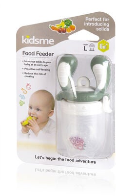 Kidsme Food Feeder 6m+, Grey