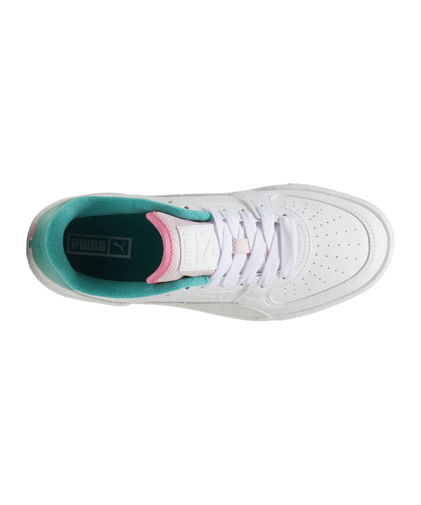 PUMA CA Pro Retro Resort Damen Weiss Grün F01