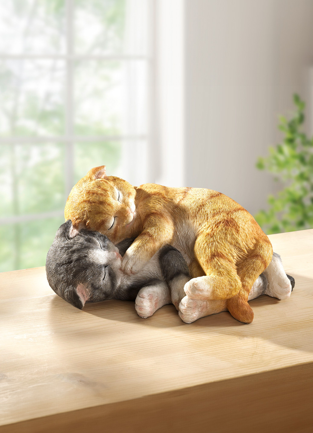 Kuschelnde Katzen