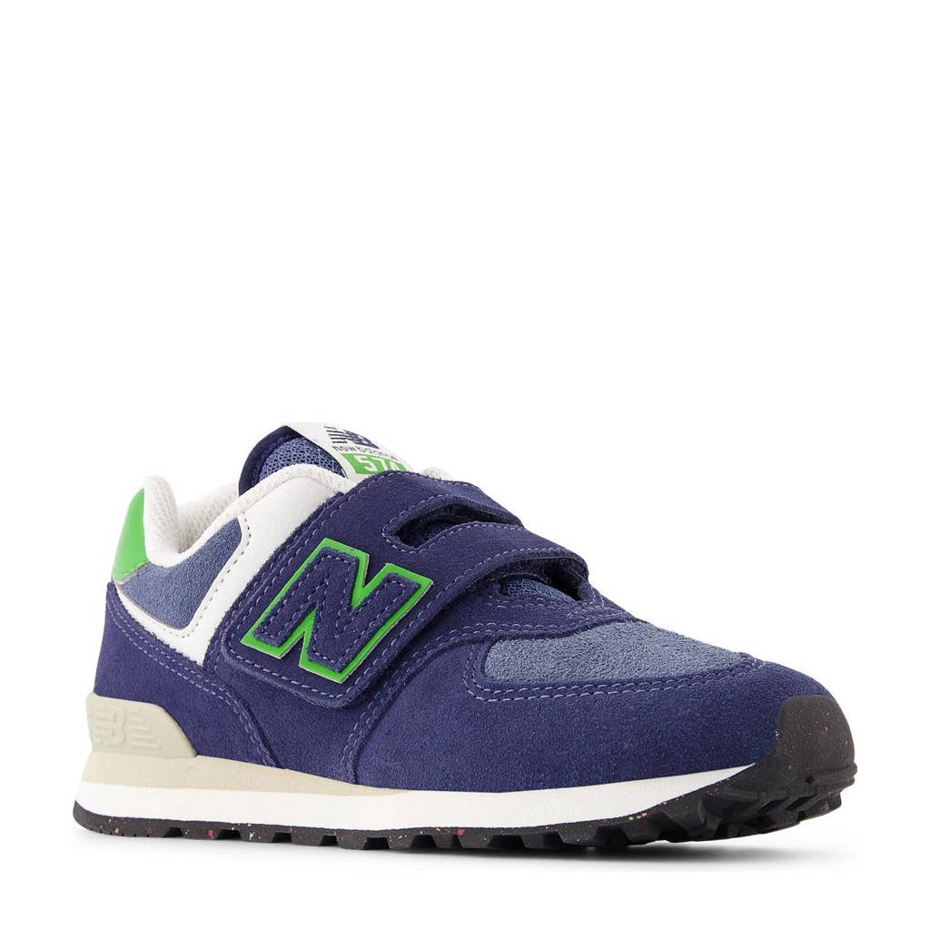 New Balance 574sneakers donkerblauw/groen
