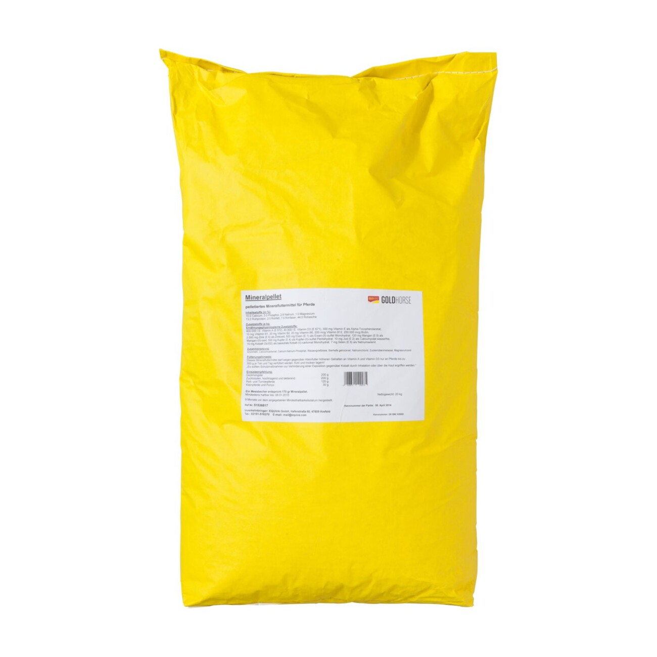 GOLDHORSE Mineralpellet 20 kg