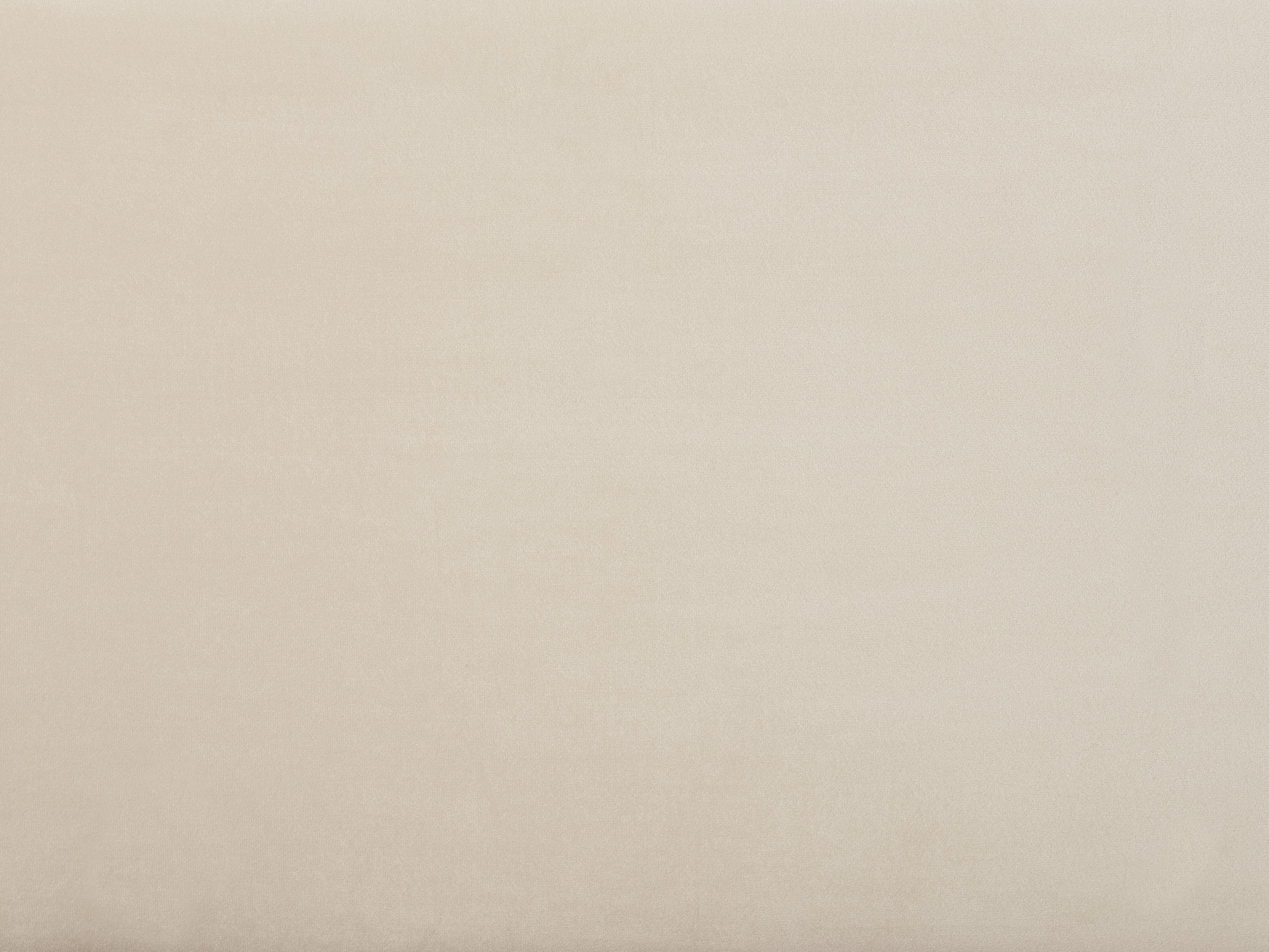 Bed Metaal CLAMART 180 x 200 cm Lichtbeige