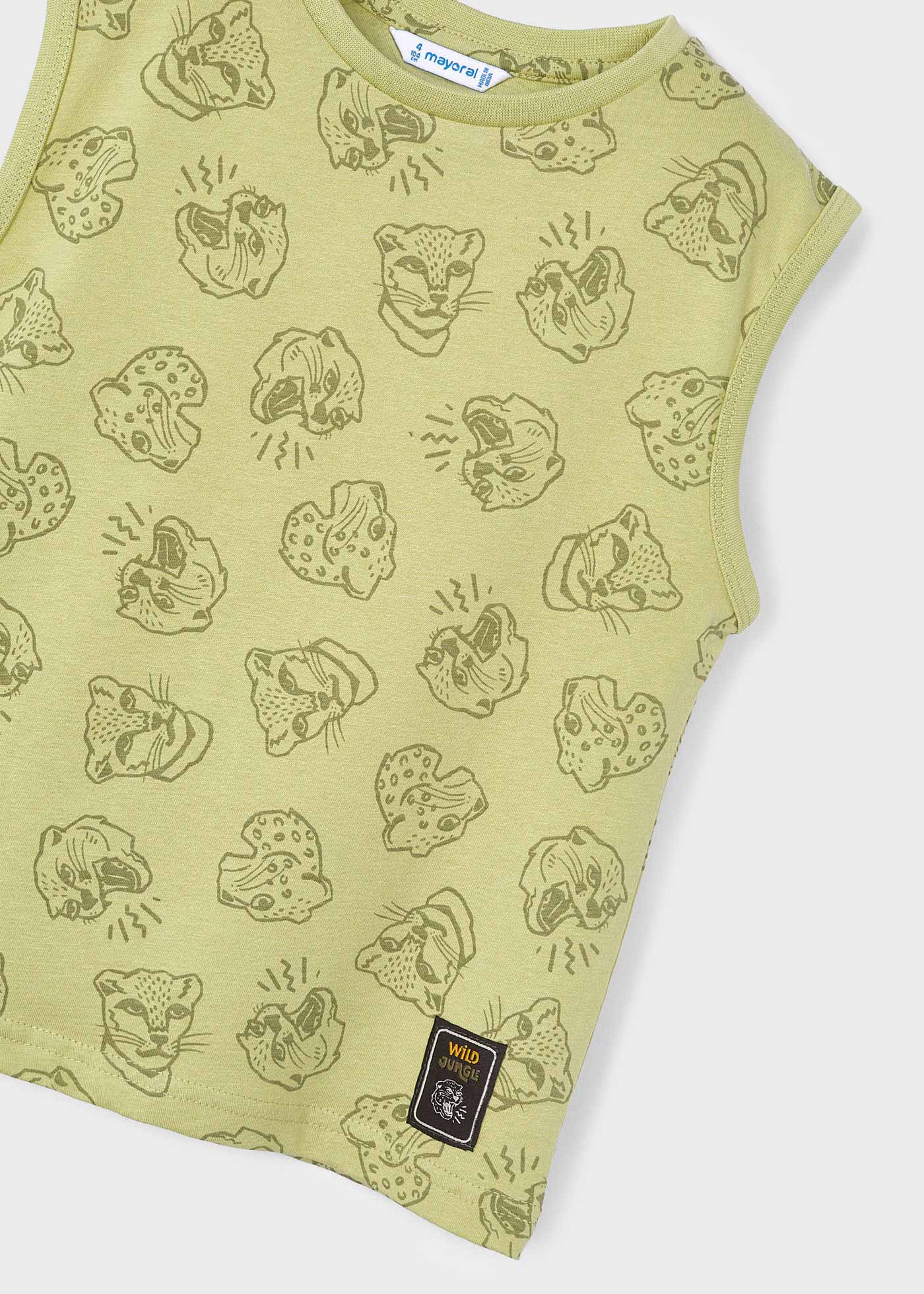 Conjunto esportivo de algodão Better Cotton de 3 peças para meninos