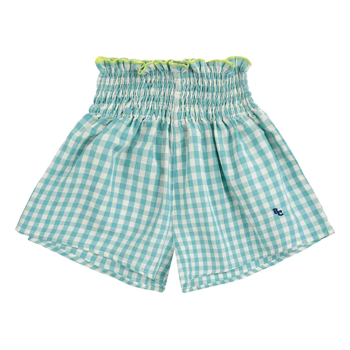 Bobo Choses Short Vichy | Bleu Clair