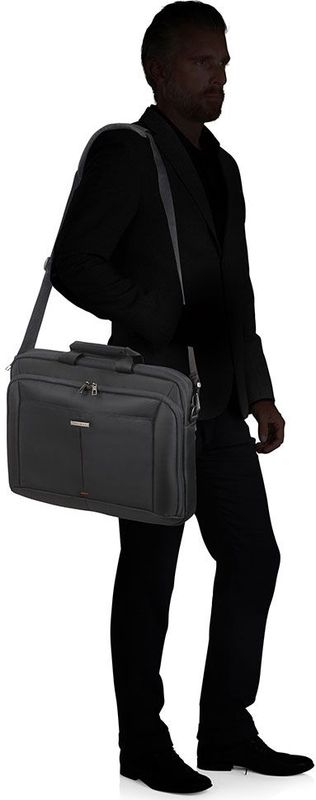 Samsonite Laptopschoudertas - Guardit 2.0 Bailhandle 17.3 inch Black