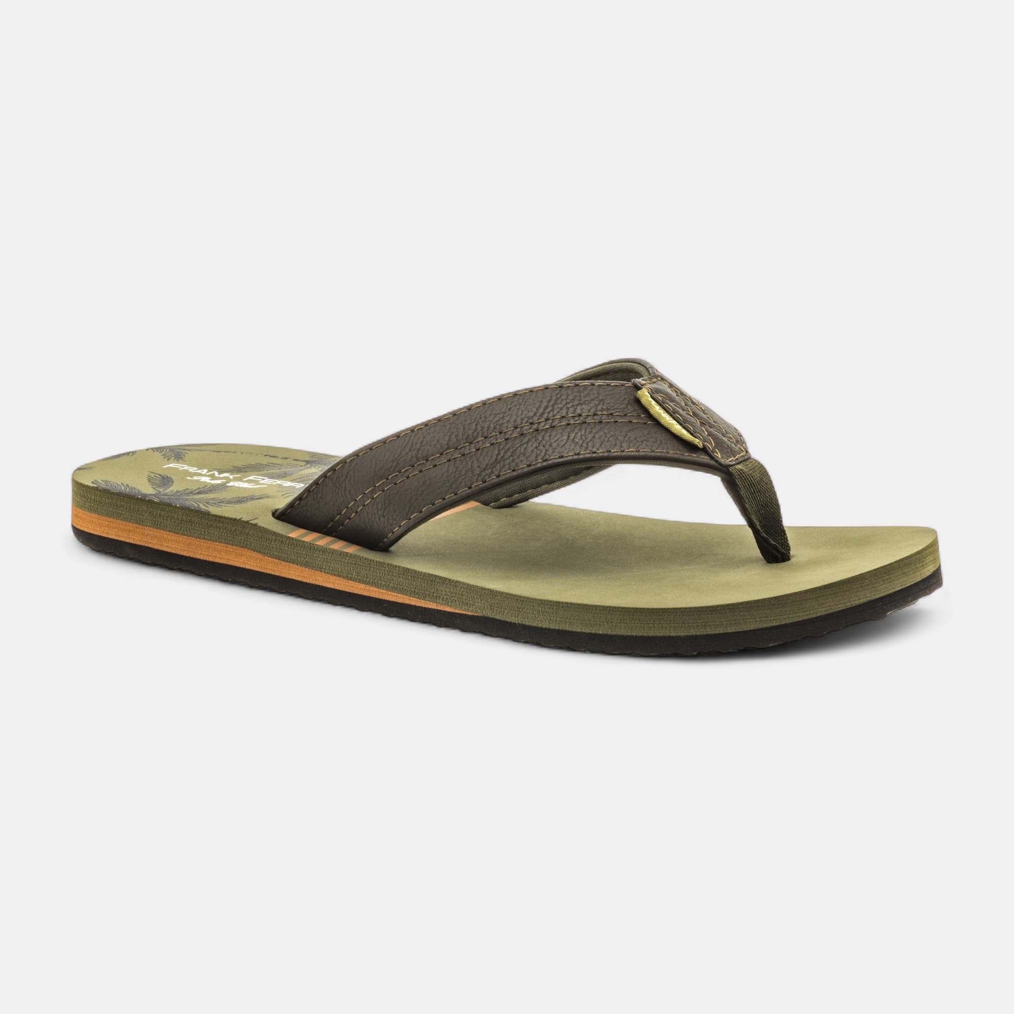Claquettes de plage Homme kaki