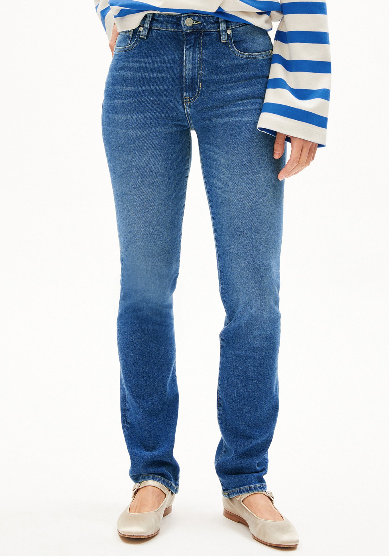Armedangels Damen-Jeans Carenaa Atmospheric
