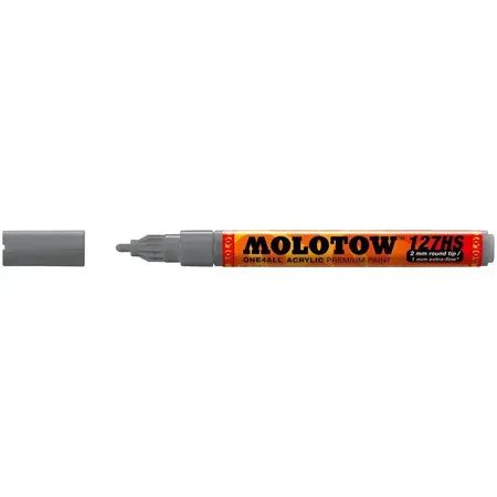 Molotow Permanentmarker ONE4ALL 127 HS, nachfüllbar, 2 mm, graublau dunkel