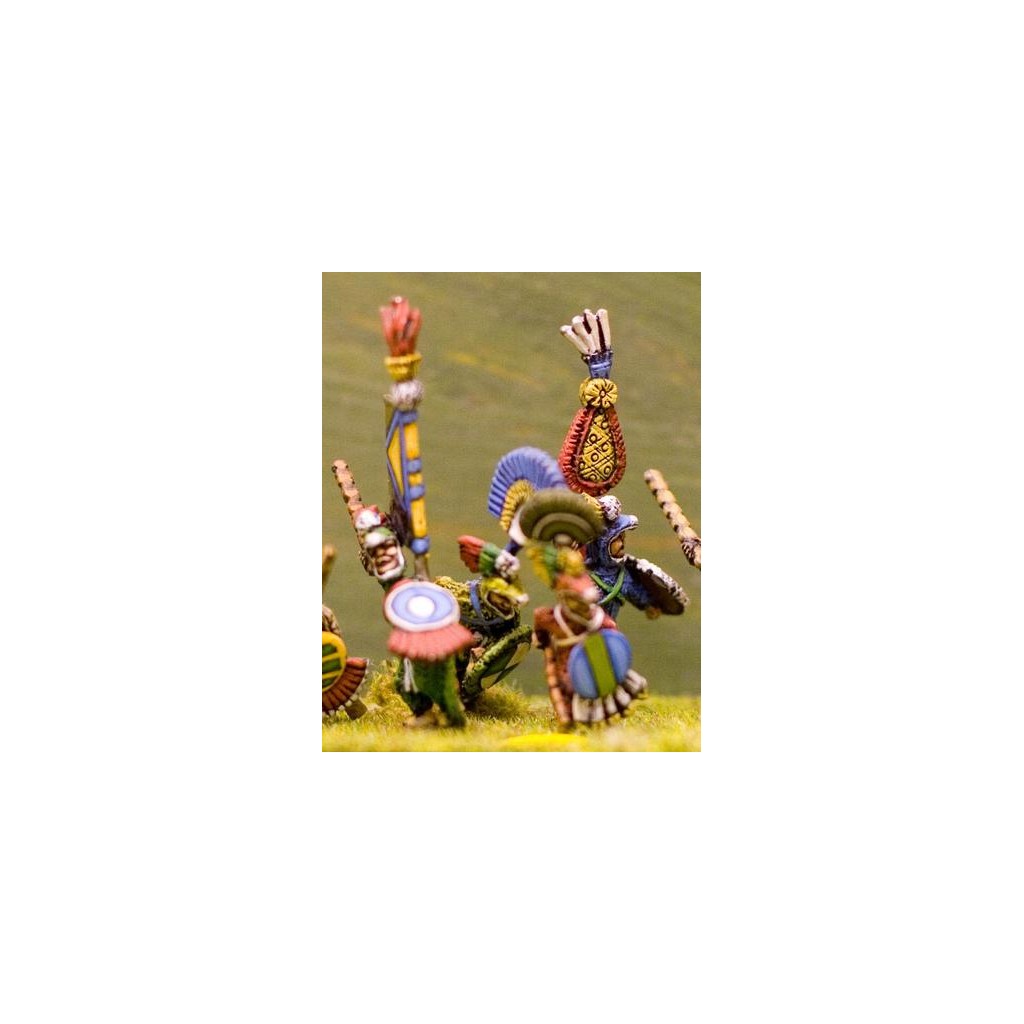 Jaguar Warrior Standard Bearers