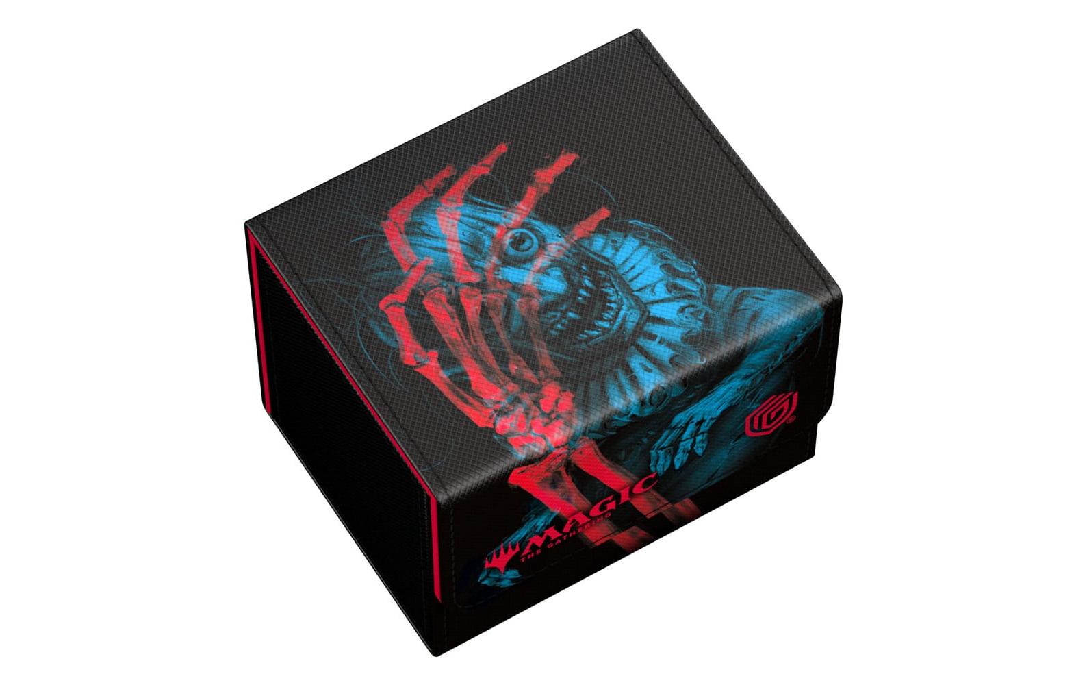 Kartenbox Sidewinder 100+ Xenoskin Duskmourn MarvinZur Aufbewahrung von Sammelkarten in Standardgrösse