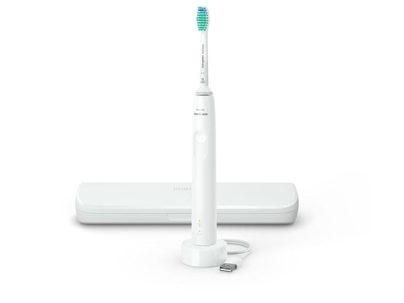 Philips Schallzahnbürste Sonicare Series 3100 HX3673/13 Wei Elektrische Zahnbürste