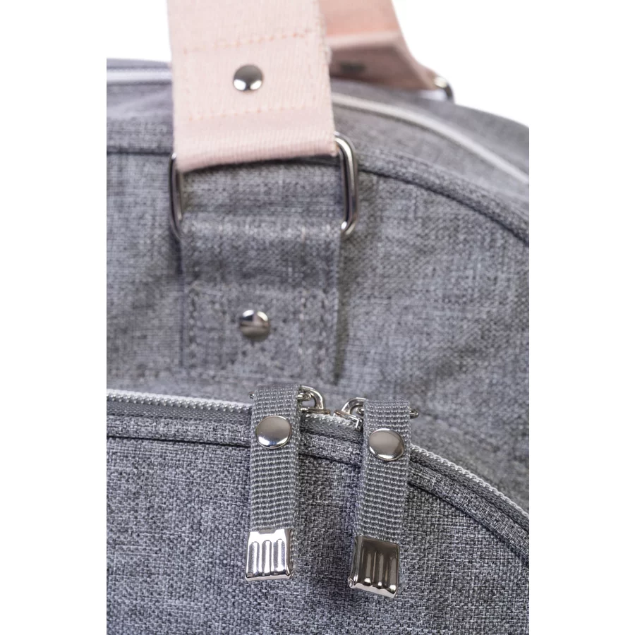 BABY ON BOARD Wickeltasche Urban Classic Grau