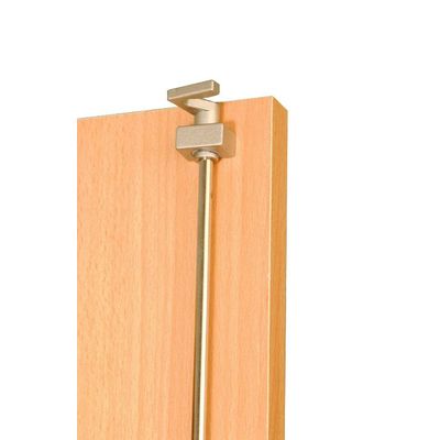 Armoire basse 2 Portes INEO/LEVEL/STEELY/WOODY - H72 x L80 x P47 - Corps blanc - Dessus et Portes Blanc perle