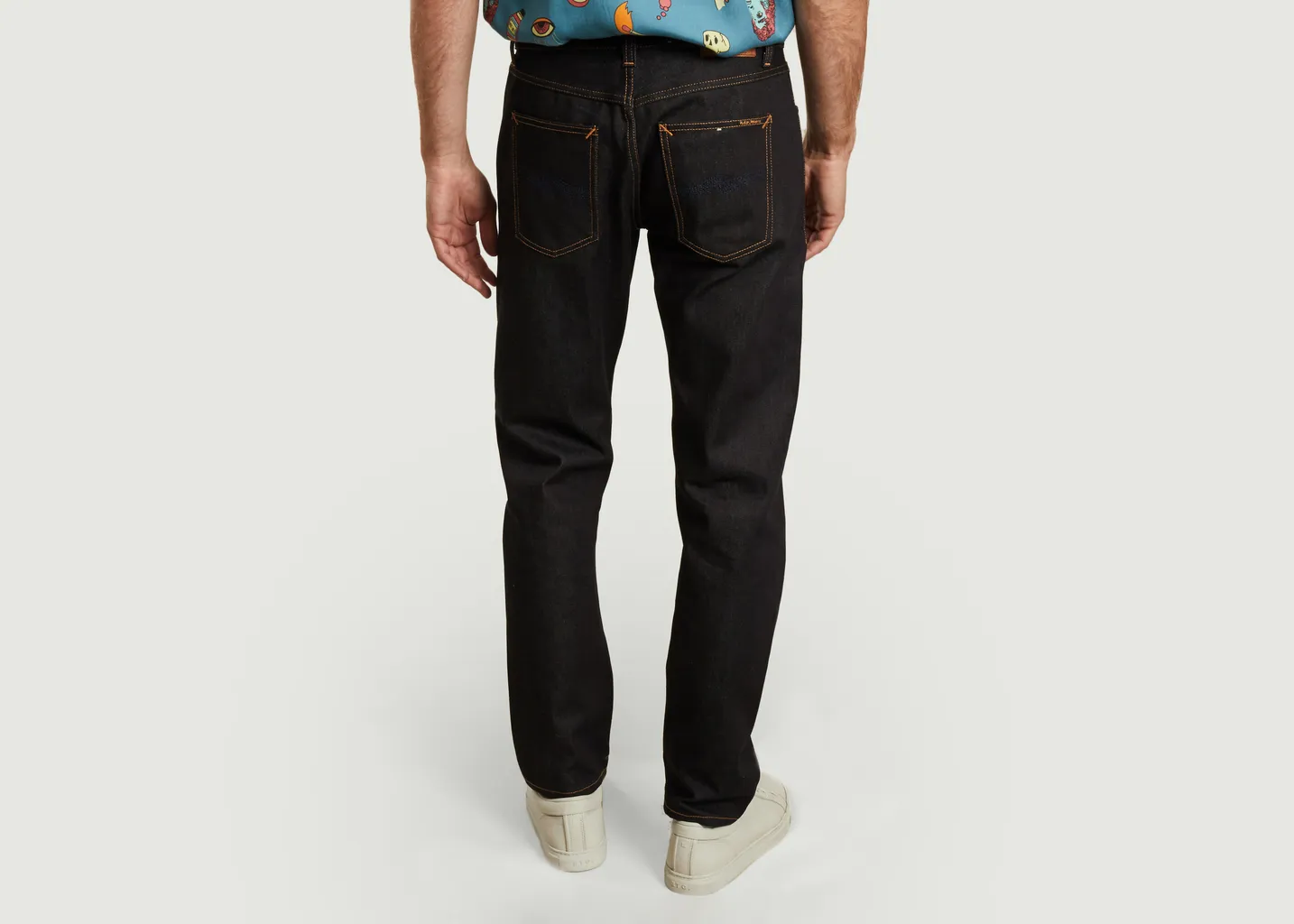 Jean Gritty Jackson Dry Maze Selvage Nudie Jeans