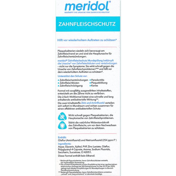 meridol Zahnfleischschutz Mundspülung (400 ml)