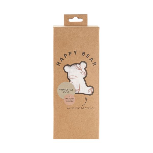 HappyBear Twiggy Hydrofiel Luier 120 x 120 cm