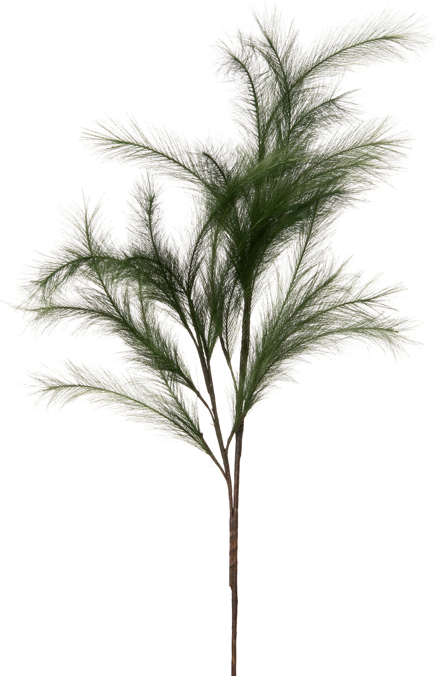 Intratuin kunsttak met pluimen groen 112 cm