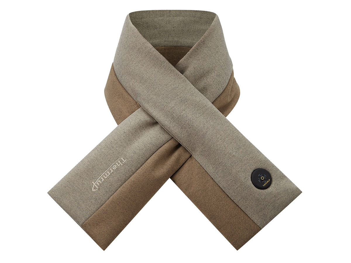Thermrup verwarmde infrarood sjaal - Brown